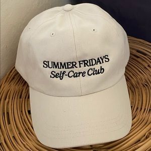 Summer Fridays merch hat. One size fits most